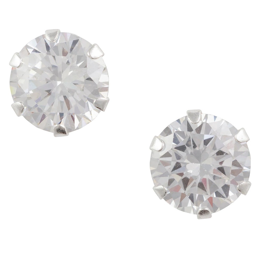 Tomas by The Good Collective Cubic Zirconium Stud Earrings - 10mm
